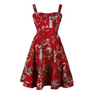 Retro Cowgirl Dress. Size XL